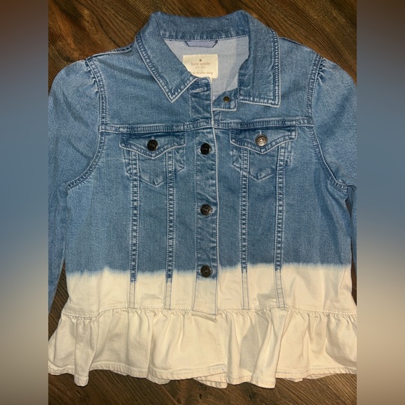 Kate Spade Light Blue Denim Jacket - Picture 4 of 5